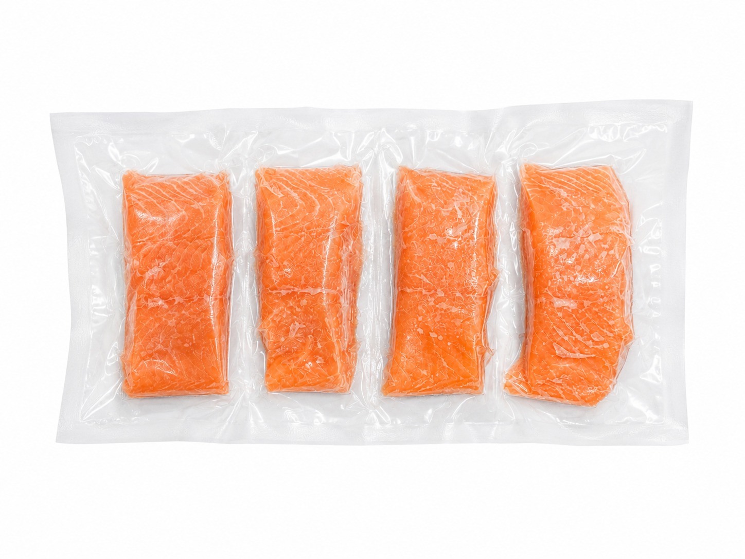 Salmón Salar Porciones con Piel al vacío